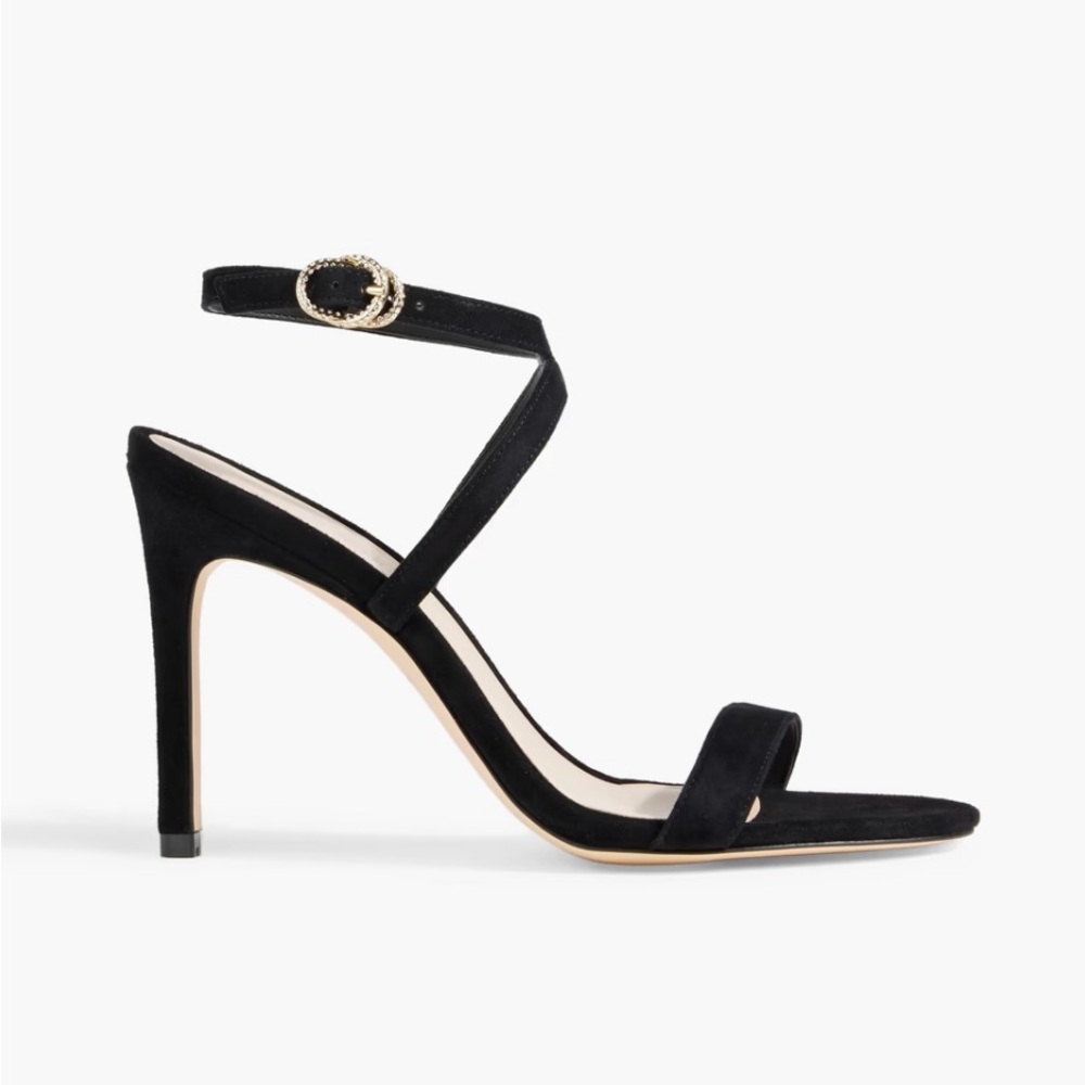 STUART WEITZMAN Sandals
Crystal Studded Ankle Strap Sandals